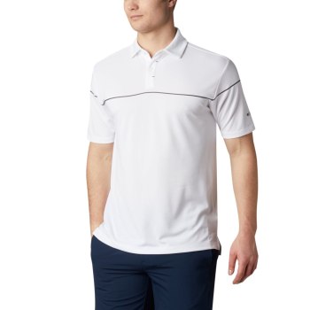 Columbia Omni-Wick Breaker Golf, Polo Blancos Para Hombre | 196052-FQJ